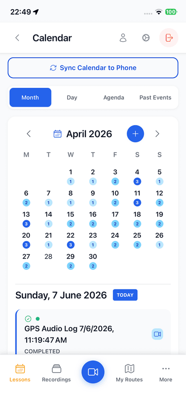 Import Contacts and Calendar Sync